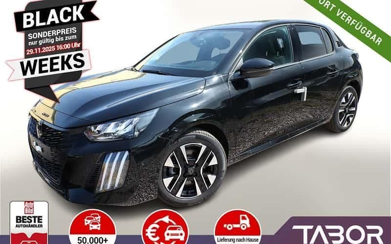 Schwarz Neu 2025 Peugeot 208 Allure Kleinwagen | 17.888 € (Guter Preis) - Bild 1/4