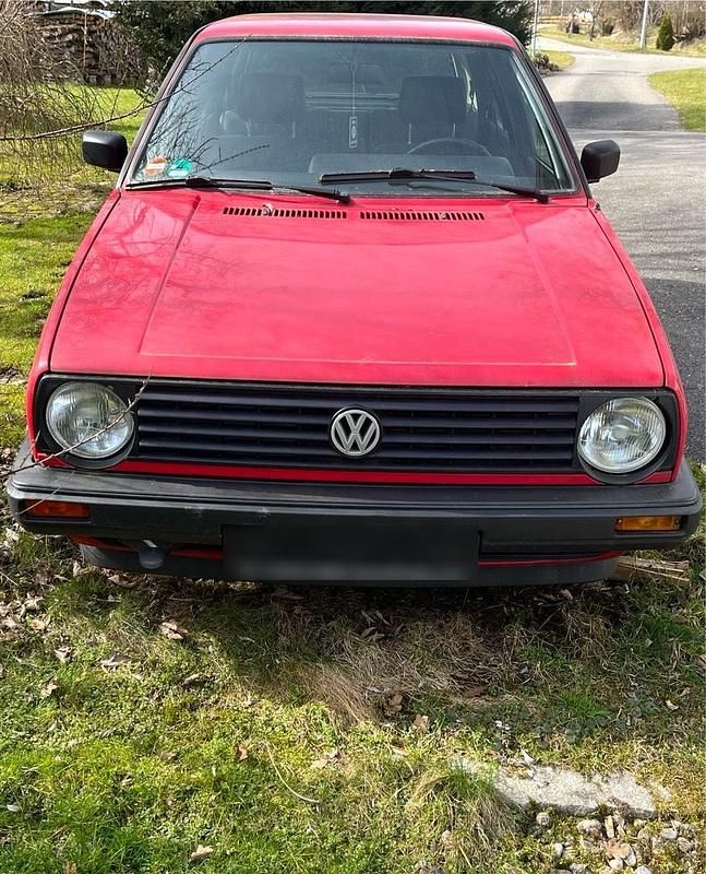 Gebraucht VW Golf II 70 PS (51 kW) 1991 Rot Kleinwagen