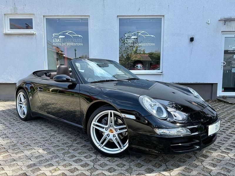Gebraucht Porsche 997 325 PS (239 kW) 2005 Tiefschwarz Cabrio