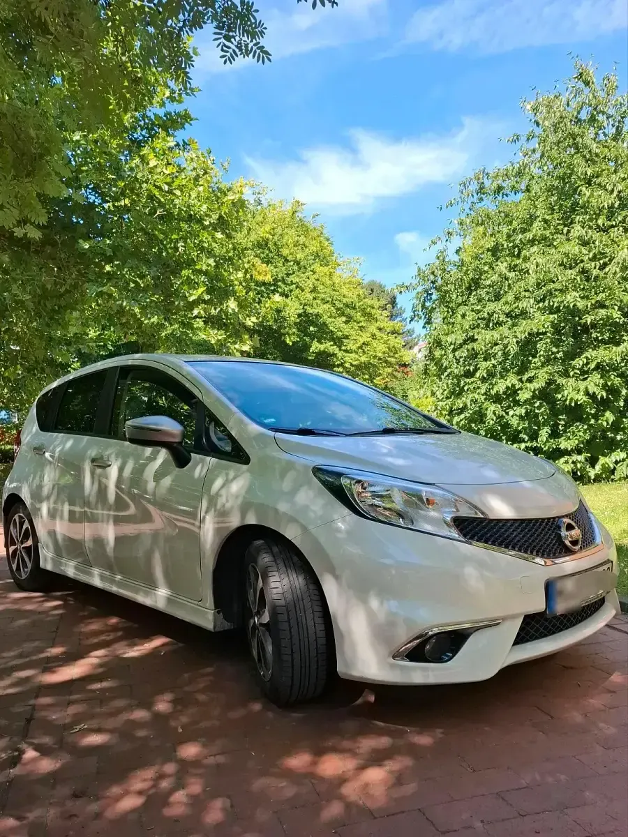 Gebraucht Nissan Note 90 PS (66 kW) 2015 Weiß Kleinwagen