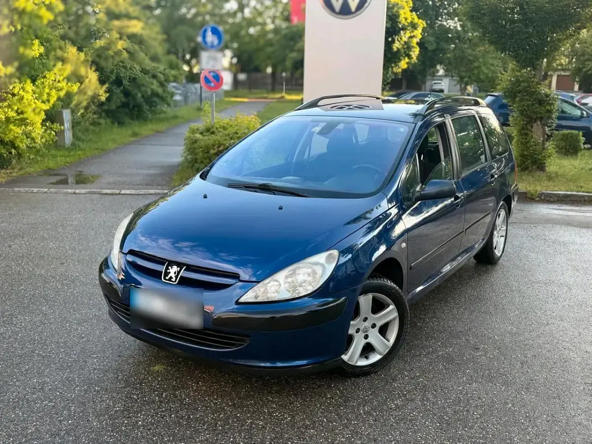 Gebraucht Peugeot 307 105 PS (77 kW) 2008 Blau Limousine