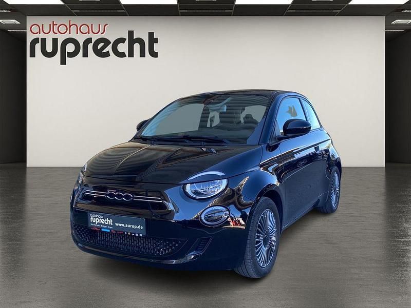 Schwarz Gebraucht 2021 Fiat 500e Icon Limousine | 15.390 € (Superpreis) - Bild 1/4