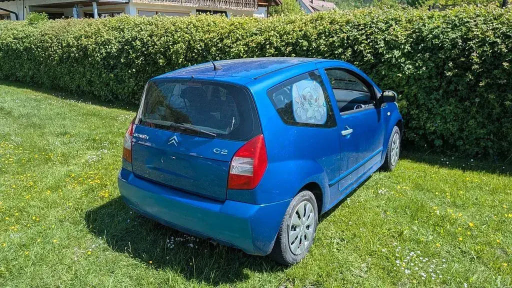 Gebraucht Citroën C2 Comfort 75 PS (55 kW) 2008 Blau Kleinwagen