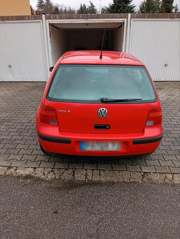 Gebraucht VW Golf IV 75 PS (55 kW) 1999 Rot Kleinwagen