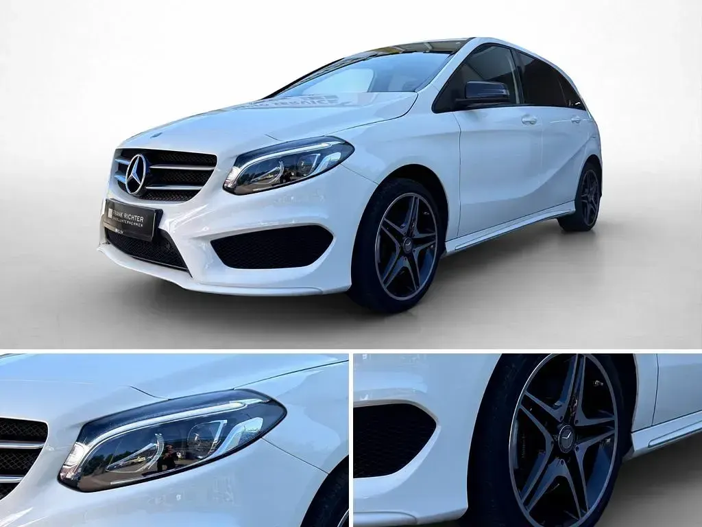 Gebraucht Mercedes B220 AMG 184 PS (135 kW) 2015 Weiß Kleinwagen