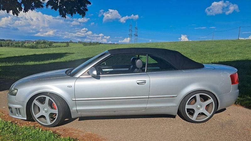 Silber Gebraucht 2005 Audi Cabriolet Sport Cabrio | 5.250 € - Bild 1/4