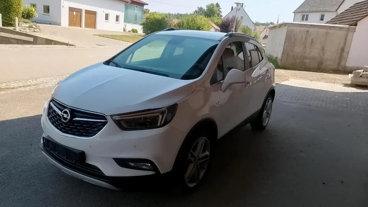 Gebraucht Opel Mokka X 131 PS (96 kW) 2017 Weiß SUV