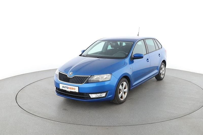 Blau Gebraucht 2014 Skoda Rapid Ambition Limousine | 8.230 € (Fairer Preis) - Bild 1/3