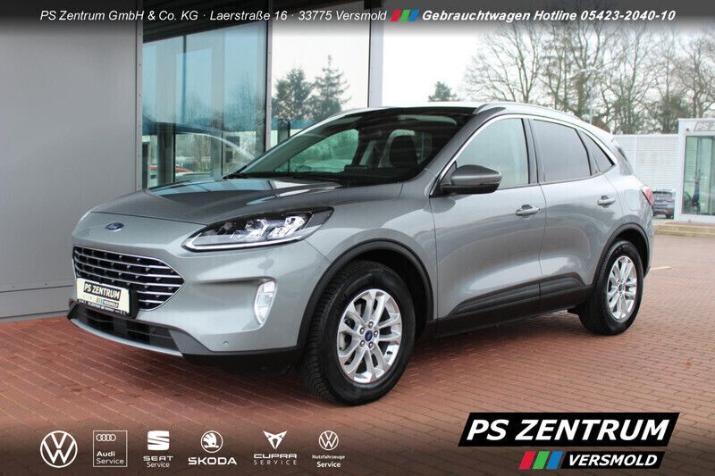 Solar silver Gebraucht 2021 Ford Kuga Titanium X SUV | 24.430 € (Fairer Preis) - Bild 1/4