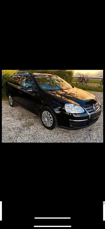 Schwarz Gebraucht 2009 VW Golf VI Kombi | 2.200 € (Superpreis) - Bild 1/4