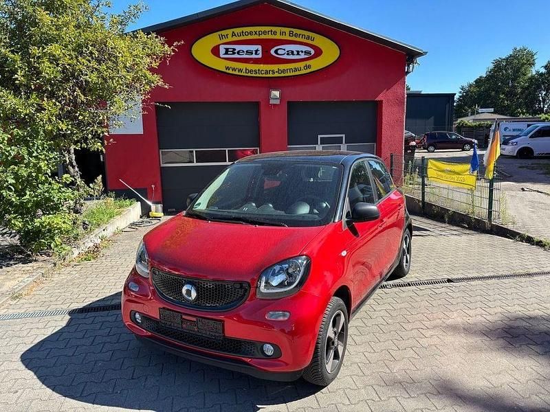 Rot (metallic) Gebraucht 2019 Smart ForFour Passion Limousine | 12.399 € (Fairer Preis) - Bild 1/4