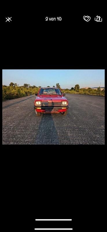 Gebraucht Suzuki Alto 39 PS (28 kW) 1985 Rot Kleinwagen