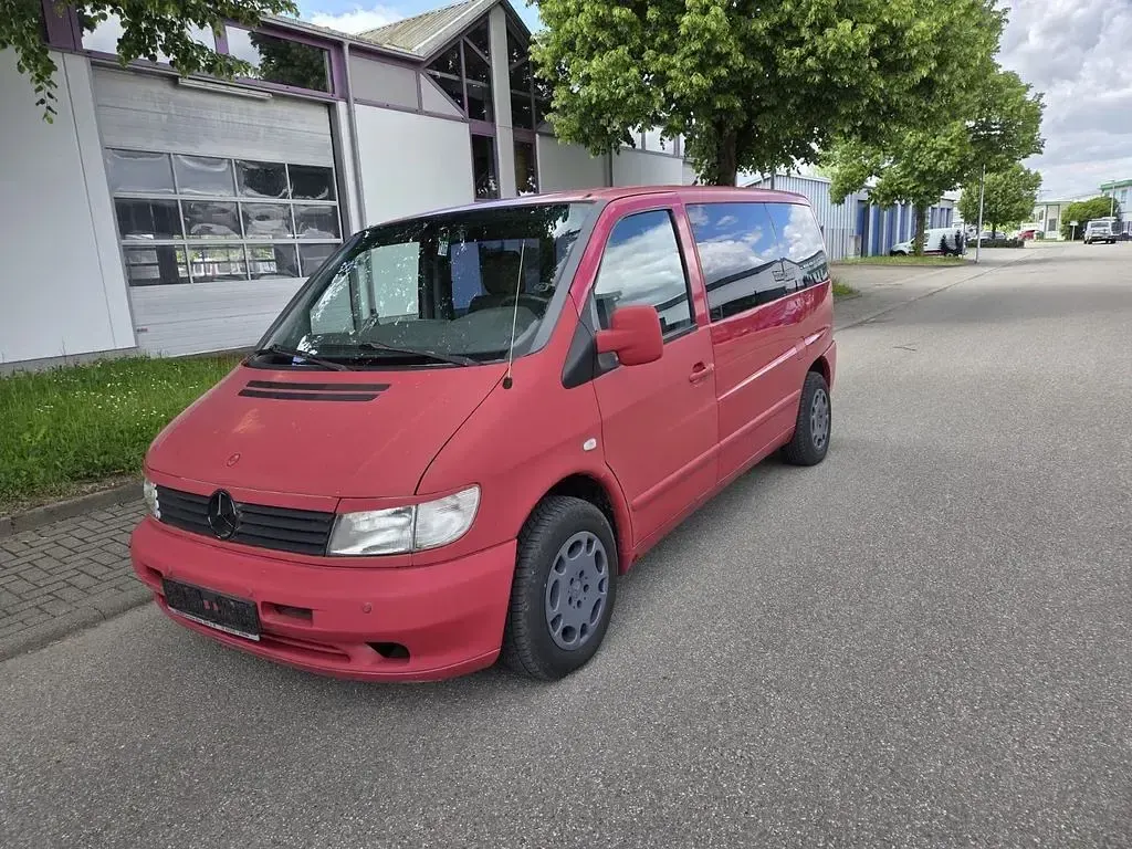 Gebraucht Mercedes Vito 2002 Rot Van
