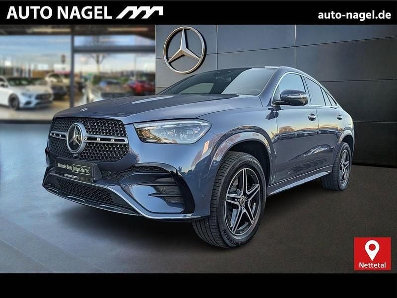 Blau Gebraucht 2023 Mercedes GLE400 Premium Coupé | 77.989 € (Superpreis) - Bild 1/4