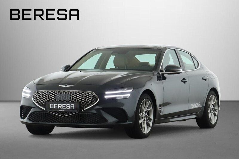 Black forest green Gebraucht 2022 Genesis G70 Limousine | 32.480 € (Fairer Preis) - Bild 1/4
