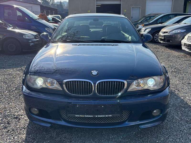 Blau Gebraucht 2004 BMW 330 Cabriolet M Sport Cabrio | 12.600 € (Superpreis) - Bild 1/4