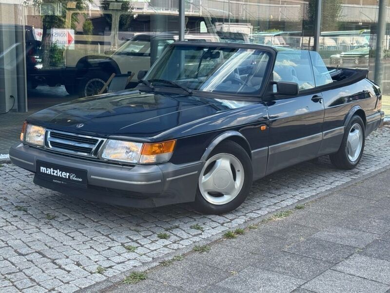 Gebraucht Saab 900 Cabriolet 141 PS (103 kW) 1993 Blau Cabrio