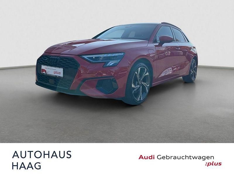 Rot Gebraucht 2022 Audi A3 Sportback e-tron Advanced Plus Kleinwagen | 27.400 € (Fairer Preis) - Bild 1/4