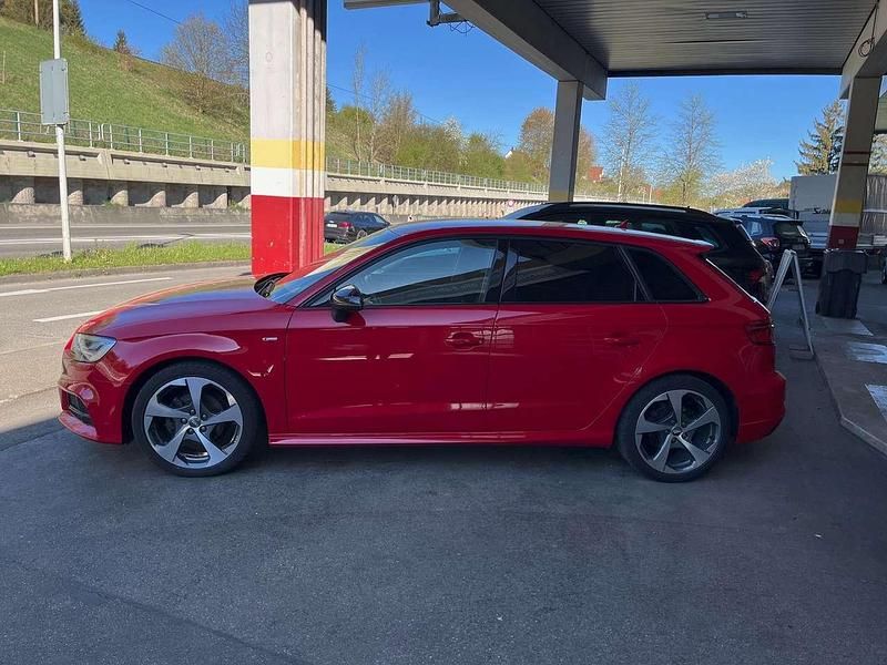 Gebraucht Audi A3 S-Line 116 PS (85 kW) 2017 Tangorot metallic Kleinwagen