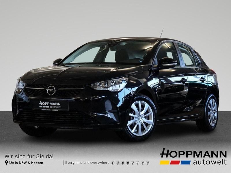 Diamant schwarz (metallic) Gebraucht 2022 Opel Corsa Edition Limousine | 13.990 € (Fairer Preis) - Bild 1/3