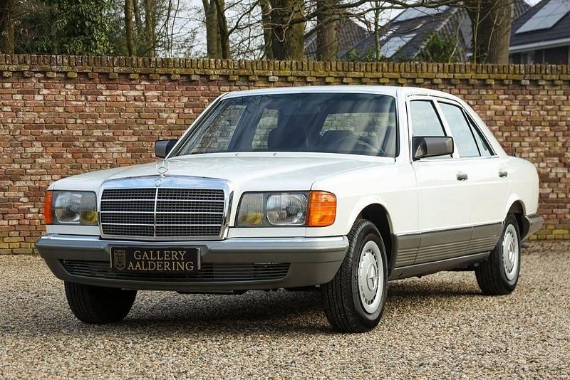 Gebraucht Mercedes S280 1988 Weiß Limousine