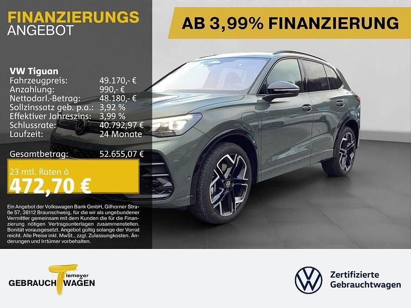 Cipressinogrün metallic Gebraucht 2025 VW Tiguan Style SUV | 49.170 € (Guter Preis) - Bild 1/4
