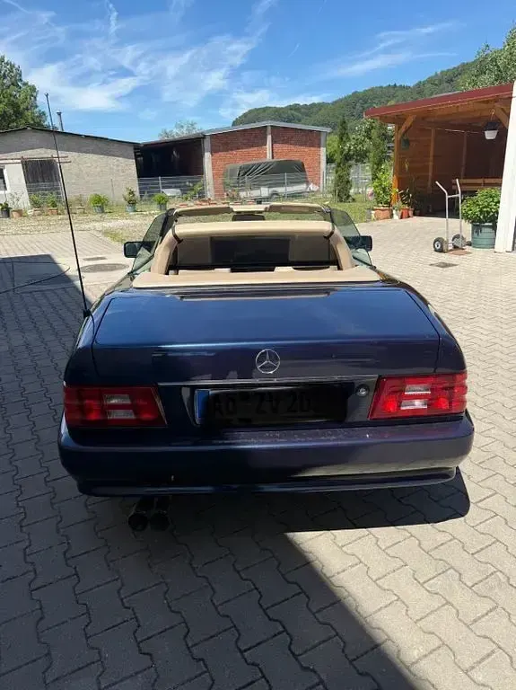 Gebraucht Mercedes SL280 193 PS (141 kW) 1994 Blau Cabrio