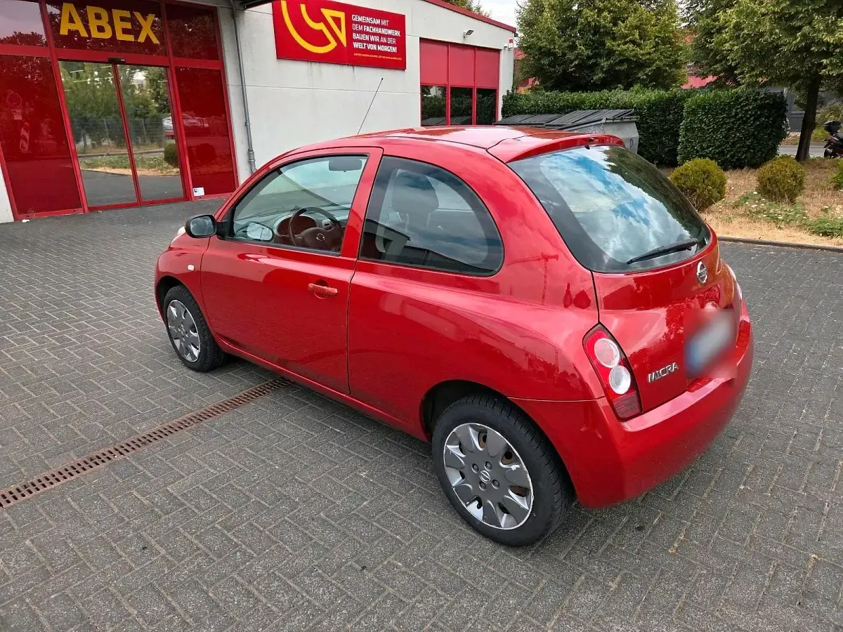 Gebraucht Nissan Micra 65 PS (47 kW) 2005 Rot Kleinwagen