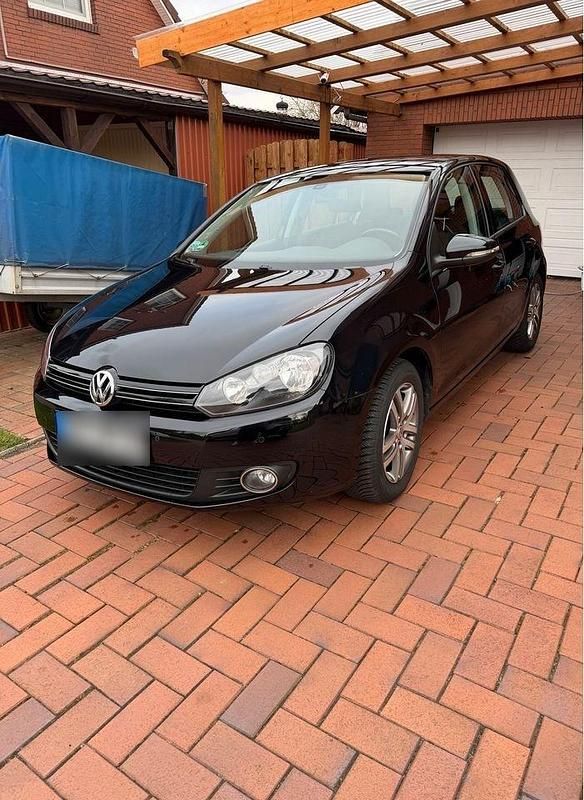 Gebraucht VW Golf VI 122 PS (89 kW) 2009 Schwarz Kleinwagen