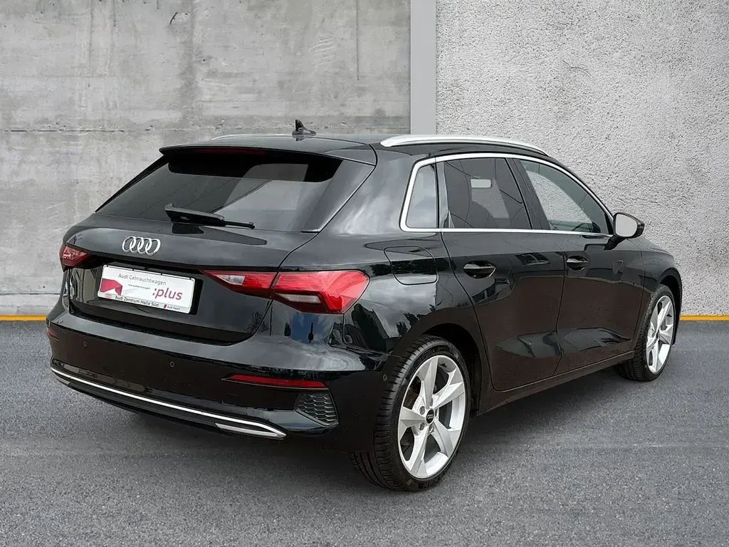 Gebraucht Audi A3 Advanced 110 PS (80 kW) 2023 Schwarz Limousine