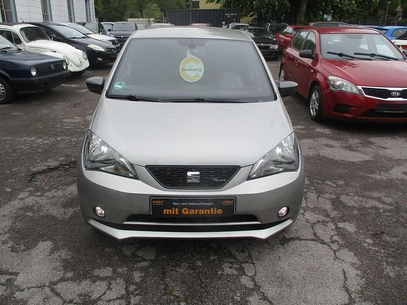 Gebraucht Seat Mii FR-Line 75 PS (55 kW) 2018 "tungsteno" silber Kleinwagen