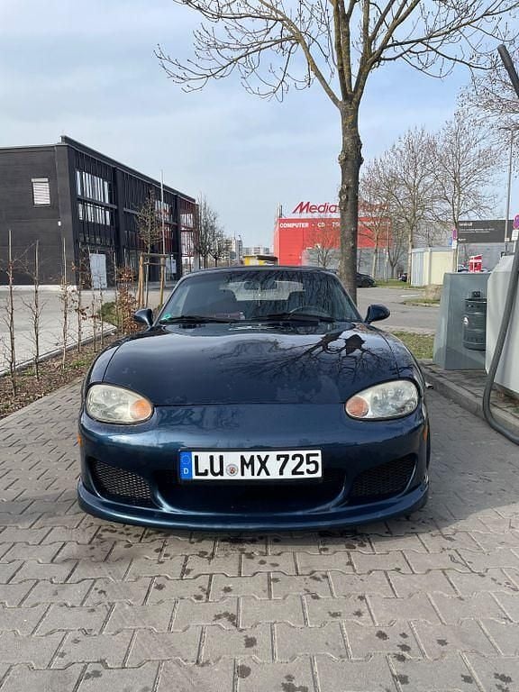 Gebraucht Mazda MX5 110 PS (80 kW) 1998 Blau Cabrio