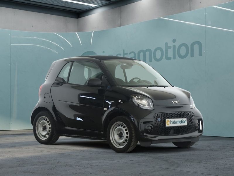 Schwarz Gebraucht 2022 Smart ForTwo Electric Drive Coupé | 10.695 € (Fairer Preis) - Bild 1/4