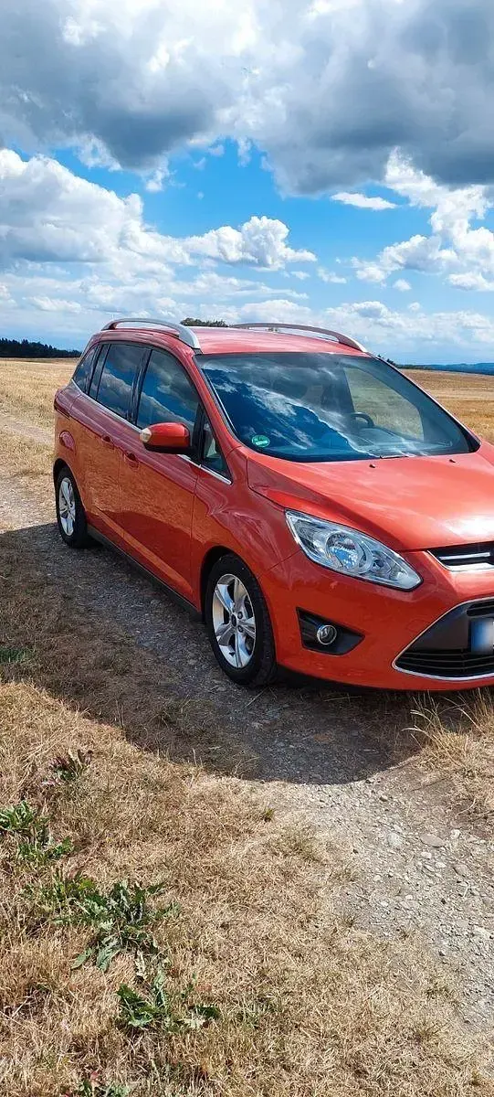 Gebraucht Ford Grand C-Max 140 PS (102 kW) 2012 Orange Van / Kleinbus