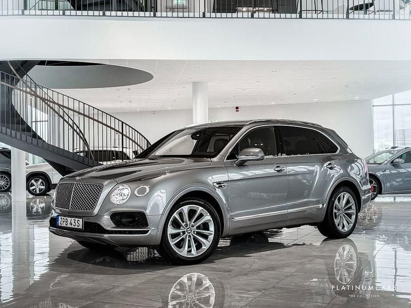 Gebraucht Bentley Bentayga 608 PS (447 kW) 2017 Silber SUV
