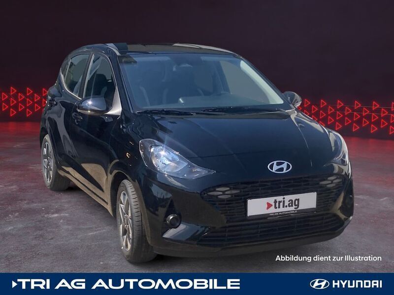 Phantom black / met Neu 2025 Hyundai i10 Trend Kleinwagen | 19.295 € (Fairer Preis) - Bild 1/4