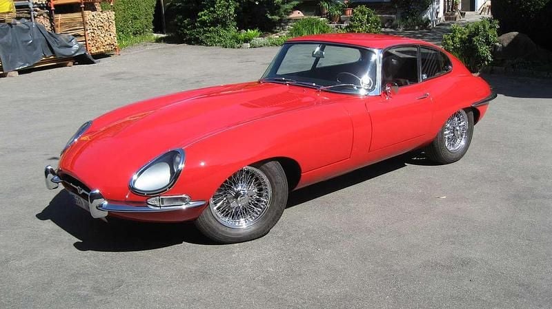 Gebraucht Jaguar E-Type 265 PS (194 kW) 1963 Rot Coupé