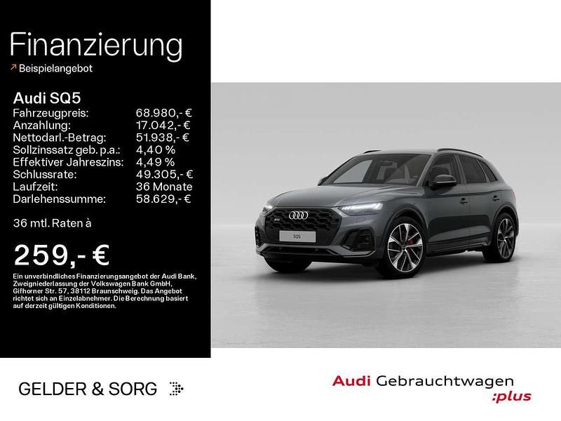 Daytonagrau perleffekt Gebraucht 2025 Audi SQ5 Ambiente SUV | 68.980 € - Bild 1/4