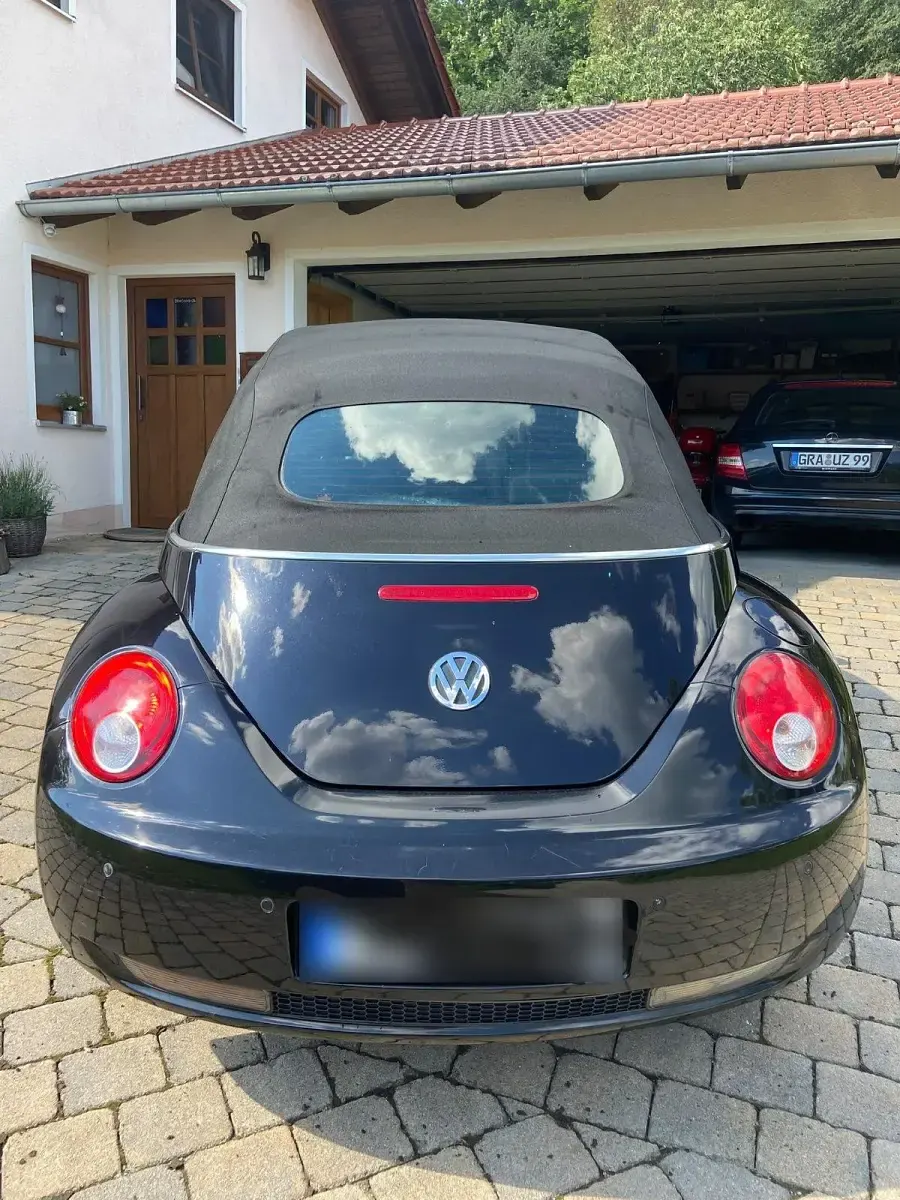 Gebraucht VW New Beetle Cabriolet 100 PS (73 kW) 2008 Schwarz Cabrio