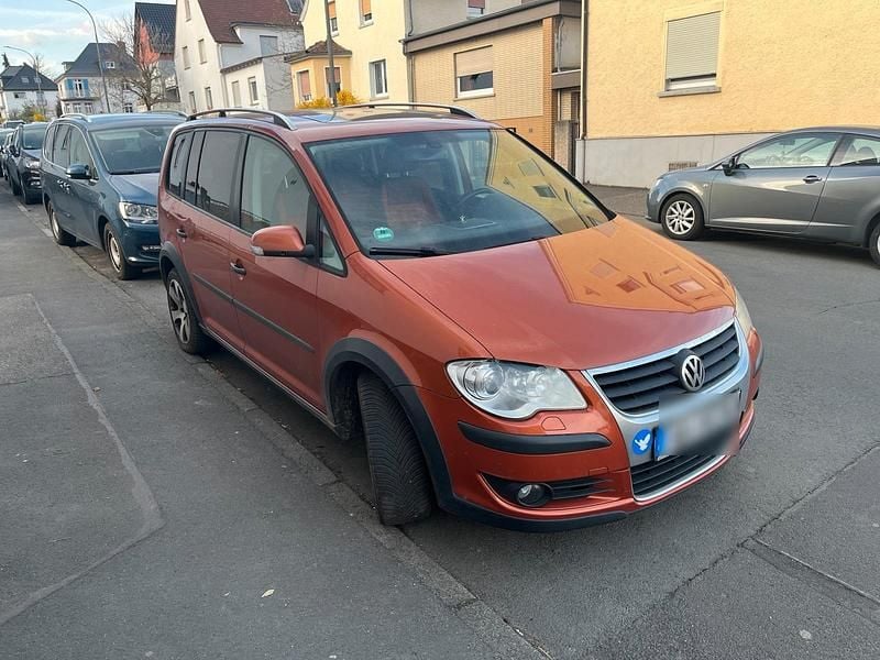 Gebraucht VW Touran Cross 140 PS (102 kW) 2007 Orange Van / Kleinbus