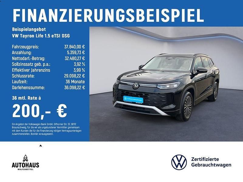 Gebraucht VW Tayron Life 150 PS (110 kW) 2025 Schwarz SUV