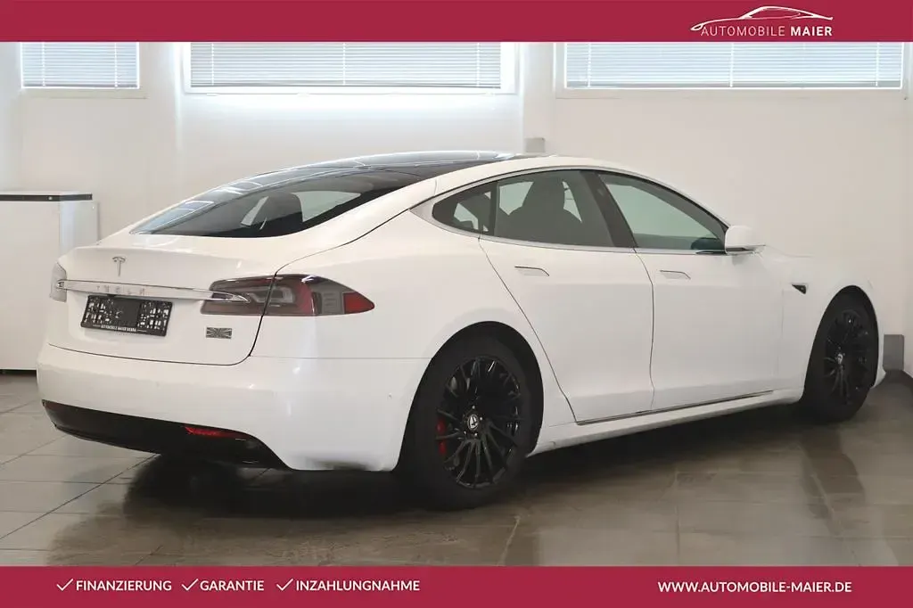 Gebraucht Tesla Model S Performance 600 kW (816 PS) 2020 Weiß Kleinwagen