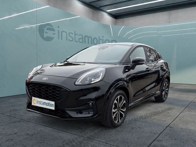 Schwarz Gebraucht 2023 Ford Puma ST-Line SUV | 27.090 € (Teuer) - Bild 1/2