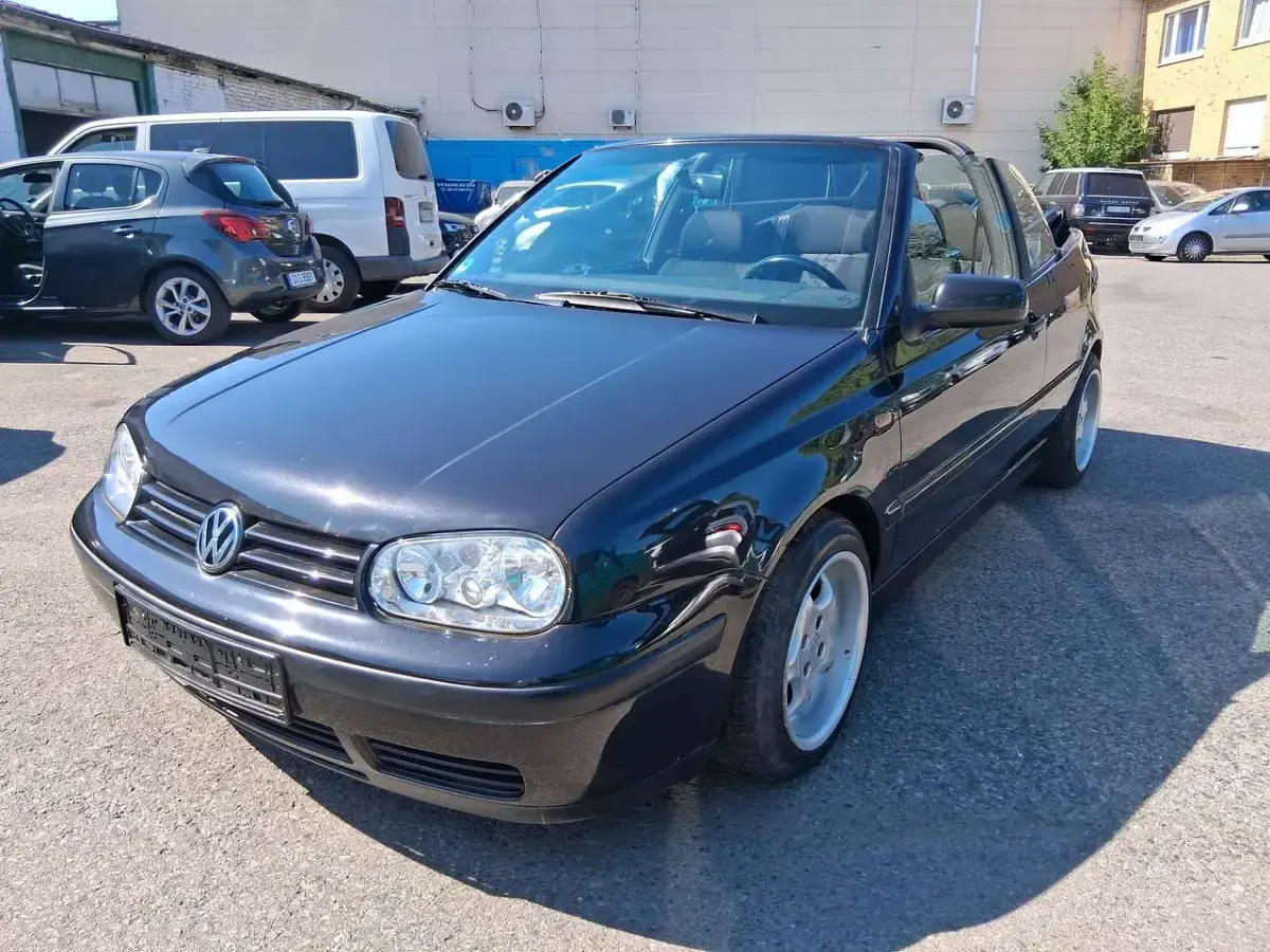 Gebraucht VW Golf Cabriolet Comfortline 75 PS (55 kW) 1999 Schwarz Cabrio