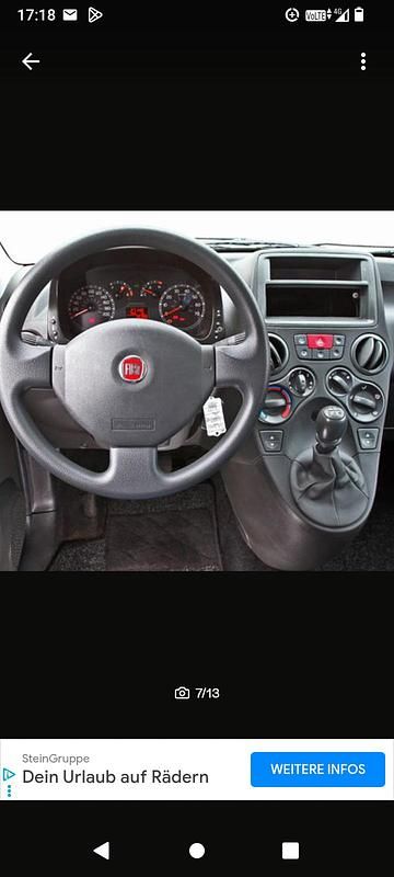 Gebraucht Fiat Panda 55 PS (40 kW) 2009 Gelb Kleinwagen