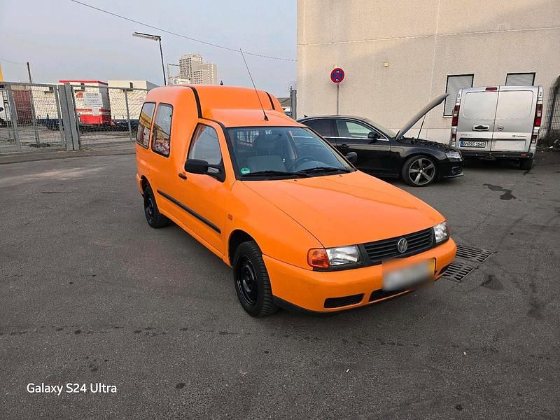 Gebraucht VW Caddy 60 PS (44 kW) 1997 Orange Van / Kleinbus