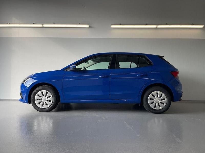 Ny Skoda Fabia Selection 95 HK (69 kW) 2025 Blå Hatchback
