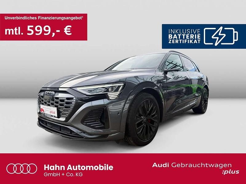 Grau Gebraucht 2023 Audi Q8 e-tron S-Line SUV | 59.930 € (Fairer Preis) - Bild 1/3