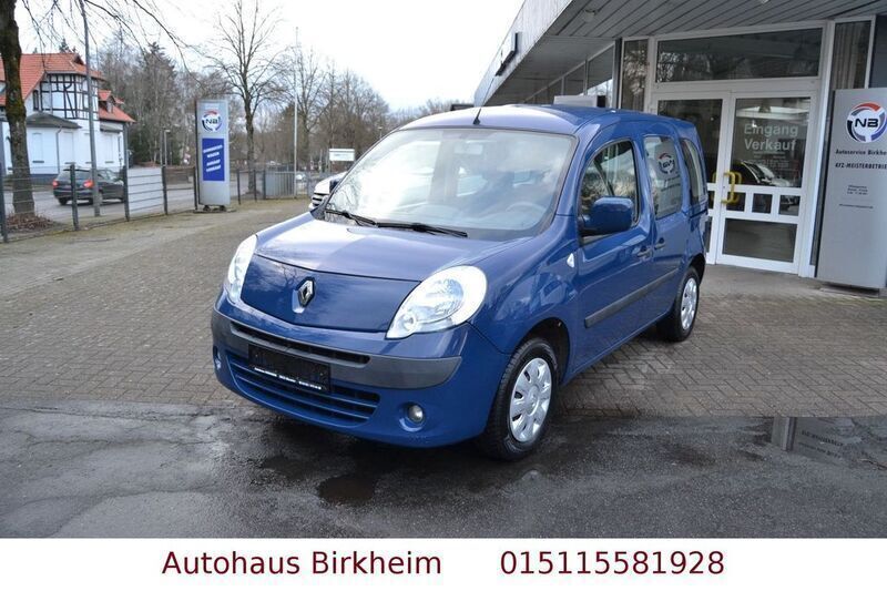 Blau Gebraucht 2010 Renault Kangoo Happy Family Van / Kleinbus | 4.500 € (Fairer Preis) - Bild 1/4