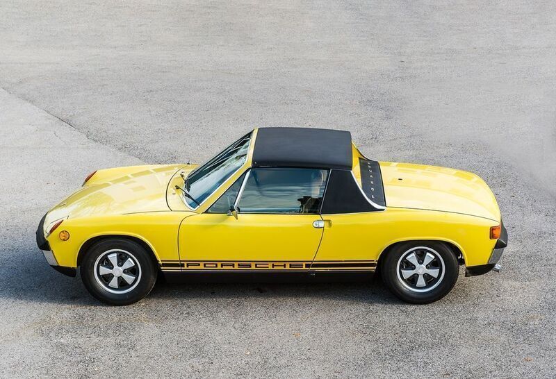Gebraucht Porsche 914 110 PS (80 kW) 1970 Gelb Cabrio
